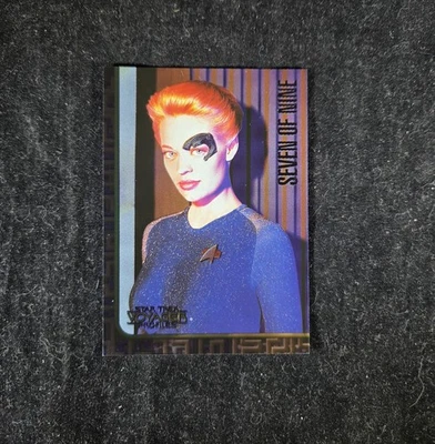 Star Trek Voyager Profiles Seven of Nine Duty Assignment Insert Rare 7 of 9 SSP - Bild 1 von 2