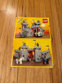 Lego Castle Black Knight's Castle (6073) Instruction Booklet Only