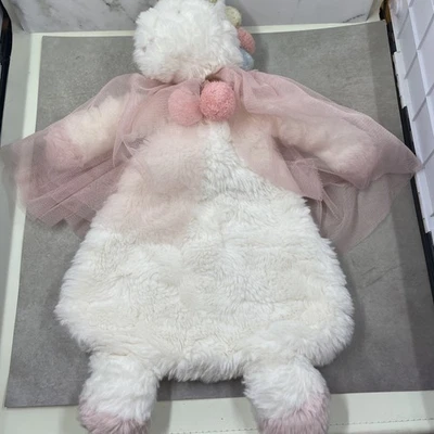 Manta de seguridad Mud Pie Mudpie Unicornio Princesa Woobie Lovey Foto 1 de 4