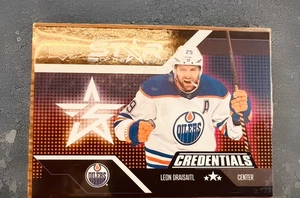 2022-23 Upper Deck Credentials - SOTN First Star - #1S-1 Leon Draisaitl - Bild 1 von 2