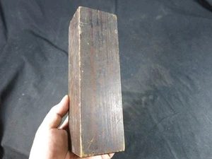 Japanese Omikuji Lot Box Ontake Shrine Gunma Meiji Shinto Paper Fortune Antique - Foto 1 di 10