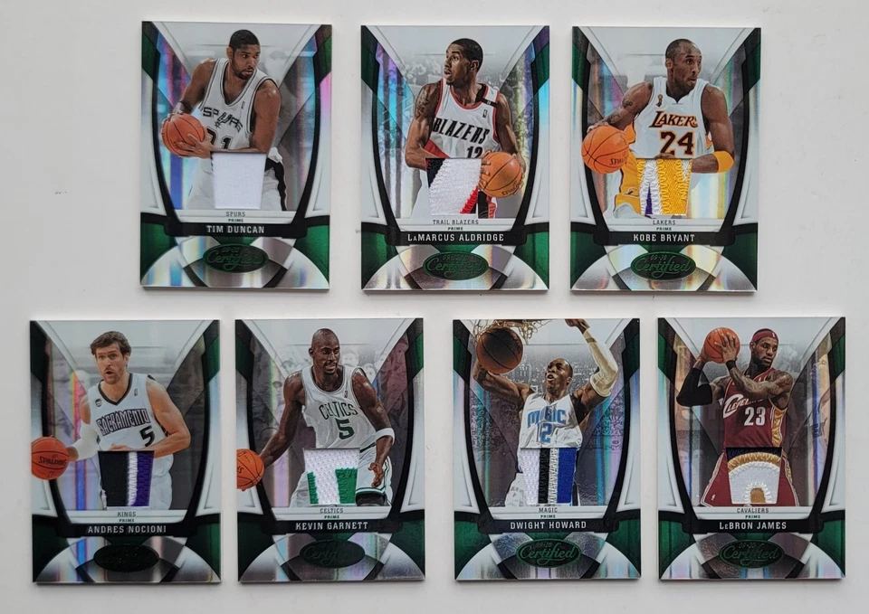 2009-10 Panini Certified Basketball Mirror Emerald Materials Prime /5 - Singles - Image 1 of 1