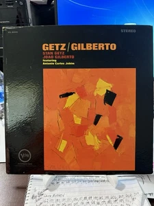 Getz/Gilberto LP Verve Black Label Stereo Gatefold Excellent w/ Orig Sleeve - Picture 1 of 10