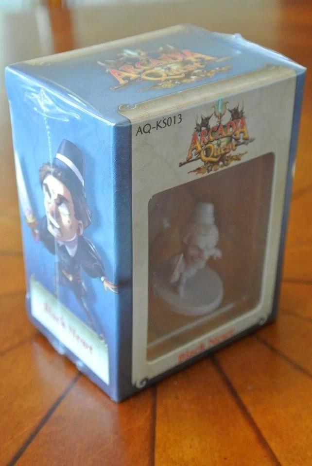 NEW SEALED Kickstarter EXCLUSIVE Arcadia Quest Mini Promo AQ-KS011 BLACK NEWT - Image 1 of 1