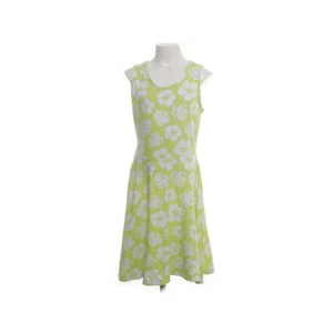 C&A, Kleid, Größe: 146/152, Grün/Weiß, Baumwolle, Blumen, Mädchen #Mtj - Bild 1 von 5