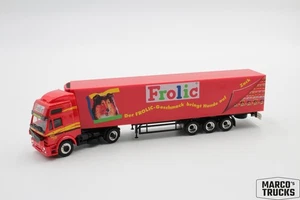 Herpa MB SK 94 1844 Eurocab semitrailer truck "Frolic Rigterink" 1:87 /H25023 - Picture 1 of 1