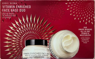 Bobbi Brown Vitamin Enriched Face Base Moisturizer & Primer DUO 1.7 BNIB - Image 1 of 2
