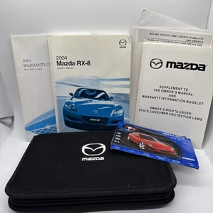 2004 Mazda RX-8 Owner’s Manual Guide Book Booklet Set with Case OEM - Bild 1 von 10
