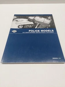 GENUINE HARLEY DAVIDSON 2014 Police Models Service Manual Supplement 99855-14 - Picture 1 of 5