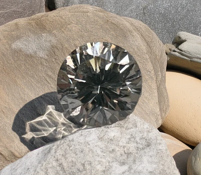 GIA CERTIFIED Round Brilliant .45 CT SI1 Natural Colored Earth Mined Diamond - Image 1 of 4