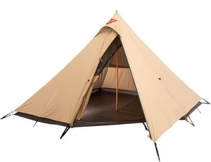 Spatz Wigwam BTC 4 Tipizelt, 4-Personen, 290x280cm, braun - Bild 1 von 3