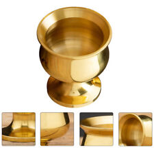 Traditional Buddhist Brass Water Cup - Meditation Altar Decor 