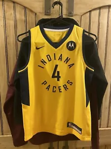 Nike Indiana Pacers Victor Oladipo #4 Youth Swingman Jersey Size Medium - Picture 1 of 6