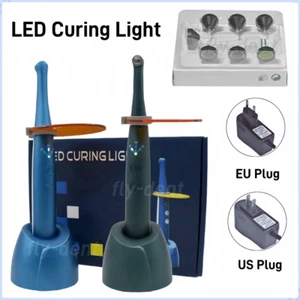 Máquina de lámpara de curado de resina compuesta rotativa con luz de curado LED dental con 7 puntas - Imagen 1 de 22