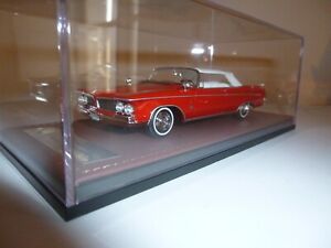IMPERIAL CROWN CONVERTIBLE CLOSED 1962 GLM 1/43
