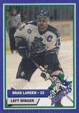 1996-97 Swift Current Broncos #17 Brad Larsen