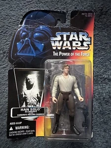 Star Wars Action Figur The Power of the Force Han Solo In Carbonite - Bild 1 von 4