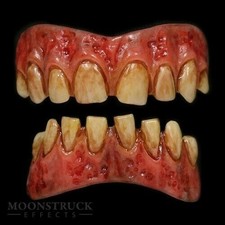 Moonstruck Effects Freddy Krueger Teeth Halloween ProFX Upper Lower Veneers New