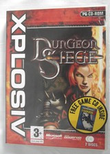DUNGEON SIEGE PC GAME / CD ROM / WITH FREE GAME MOTOCROSS MADNESS 2