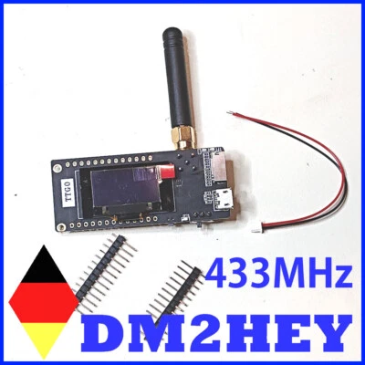 LILYGO TTGO T3 LoRa32 V2.1 OLED ESP32 433MHz WIFI LORA APRS MESHCOM 4 - Image 1 of 4