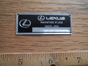 Modelos de placa de exhibición de metal Lexus y diecast 1/18 1/43 1/24 inicio automático Tamiya LFA - Imagen 1 de 1