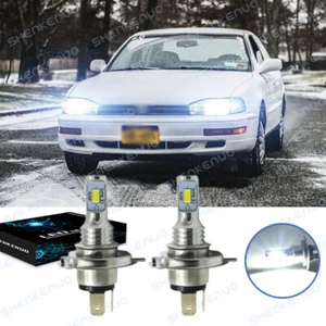 LED For CAMRY 1997-1999 Headlight Kit H4/9003 HB2 White Bulbs HI/Low Beam 2x - Picture 1 of 12