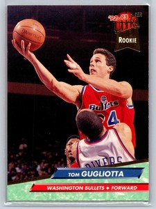 1992 Ultra Tom Gugliotta #367   Washington Bullets