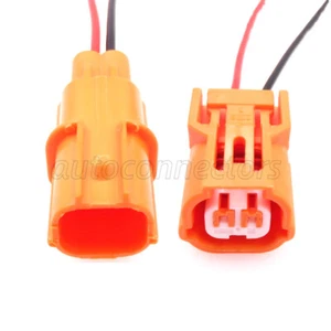 For Honda Civic Accord Acura Speed ABS Sensor 2 Pin Connector Wire Harness Plug - Foto 1 di 18