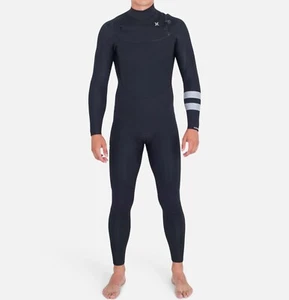 HURLEY Men's 3/2mm  ADVANTAGE Chest-Zip Wetsuit - Black - Large  - NWT  LAST ONE - Picture 1 of 5