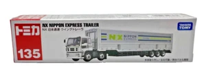 Tomica # 135 NX Nippon Express Trailer Diecast Train Takara Tomy - Picture 1 of 6