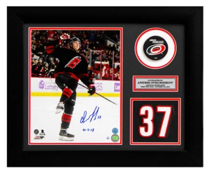 Andrei Svechnikov #37 Signed Autographed Carolina Hurricanes First Goal Picture - Picture 1 of 11