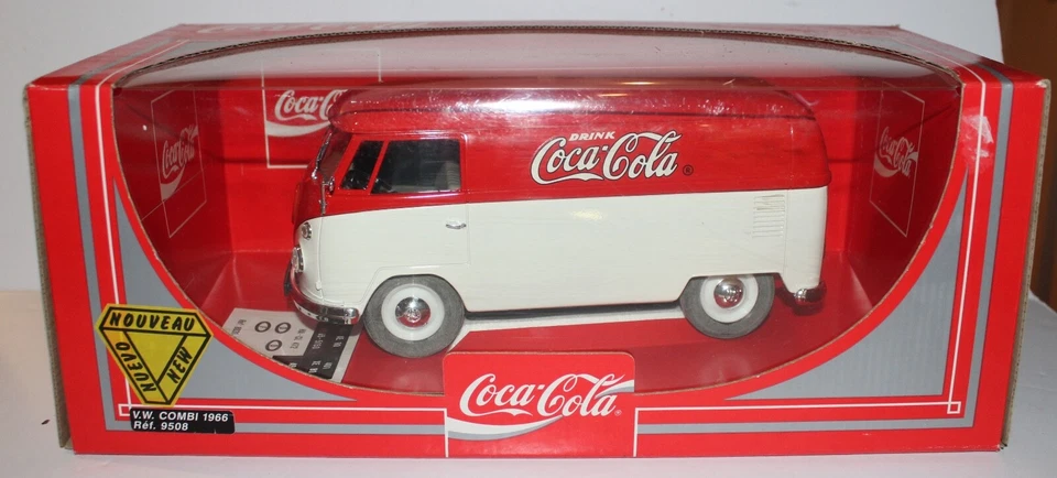 Solido 1:18 scale VW Coca Cola van mint boxed (2) - Image 1 of 1
