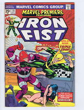 Marvel Premiere #18 Marvel 1974 Featuring Iron Fist, Triple-Iron !