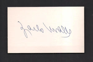 Zoilo Versalles Autographed 3x5 index card-Baseball Minnesota Twins-1965 AL MVP - Picture 1 of 2
