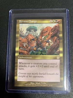 MTG Fervent Charge Apocalypse Regular Rare (MTG388) - Image 1 of 2