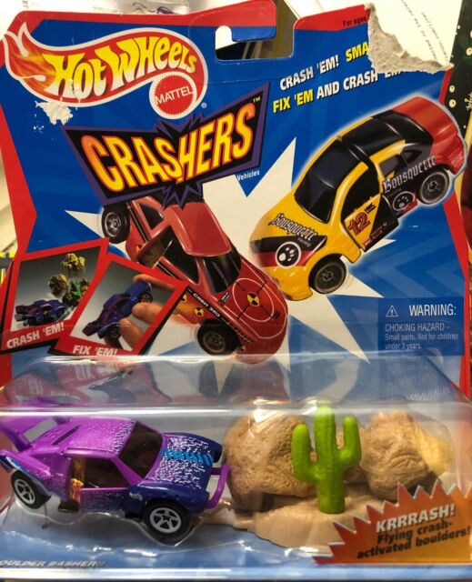 Rare Mattel Hot Wheels Crashers 1998 Bi-sector 21661 Toy Crash -   Ireland