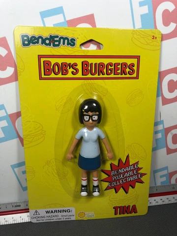 Sunny Days Bob's Burgers Bend-Ems Tina Bendable Action Figure Fox TV Cover
