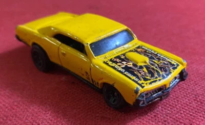 HOT WHEELS Macchinina Auto PONTIAC GTO '67 , Mattel (1998) 1:64 Giallo - Immagine 1 di 3