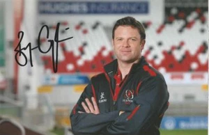 ULSTER RUGBY UNION: BRYN CUNNINGHAM SIGNED 6x4 PORTRAIT PHOTO+COA - Picture 1 of 1