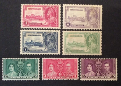 BroadviewStamps Canada Newfoundland #226-32 MHOG - Image 1 of 2