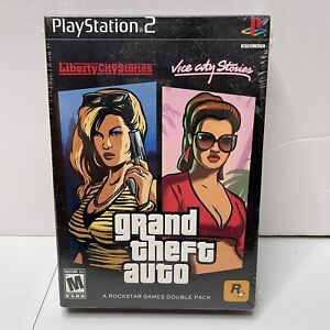 Grand Theft Auto Double Pack Liberty City Stories Vice City Stories PS2 GTA