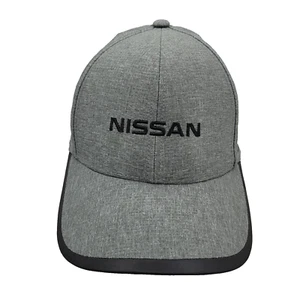 OGIO Nissan Embroidered Logo Mens One Size Grey Black Casual Strapback Hat Cap - Picture 1 of 14
