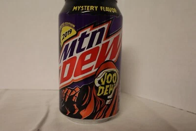 Sealed Mountain Dew Voodew 2019 Mystery Flavor Full 12oz Can! Discontinued Rare! - Image 1 of 3