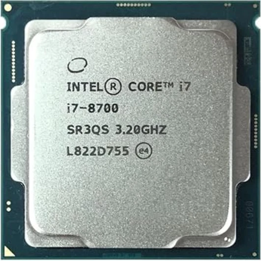 Intel Core i7-8700 3.2GHz 12MB Cache 6 Core LGA115 socket Processor - Image 1 of 2