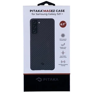PITAKA Air Case Samsung Galaxy S21+ Plus 6.7" Genuine Aramid Fiber BRAND NEW! - Zdjęcie 1 z 7