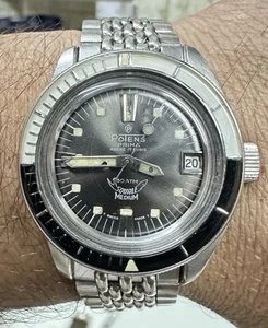 Watch POTENS PRIMA 30ATMOS SQUALE MEDÍUM AUTOMATIC DIVER'S DATE SWISS VINTAGE - Imagen 1 de 13