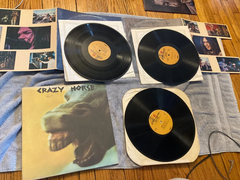 Neil Young Journey Through the Past 2 lp & crazy horse 1st lp ship tomorrow - Image 1 of 2