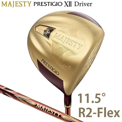 MAJESTY PRESTIGIO 12 XII Driver 11.5° RH LV750 Graphite R2-Flex Golf Japan NEW - Image 1 of 4