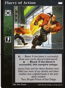 Flurry of Action [LotN set] - VTES card - Picture 1 of 2