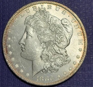 1880 O MORGAN DOLLAR, 90% SILVER, GREAT COLLECTOR'S COIN    - Picture 1 of 4